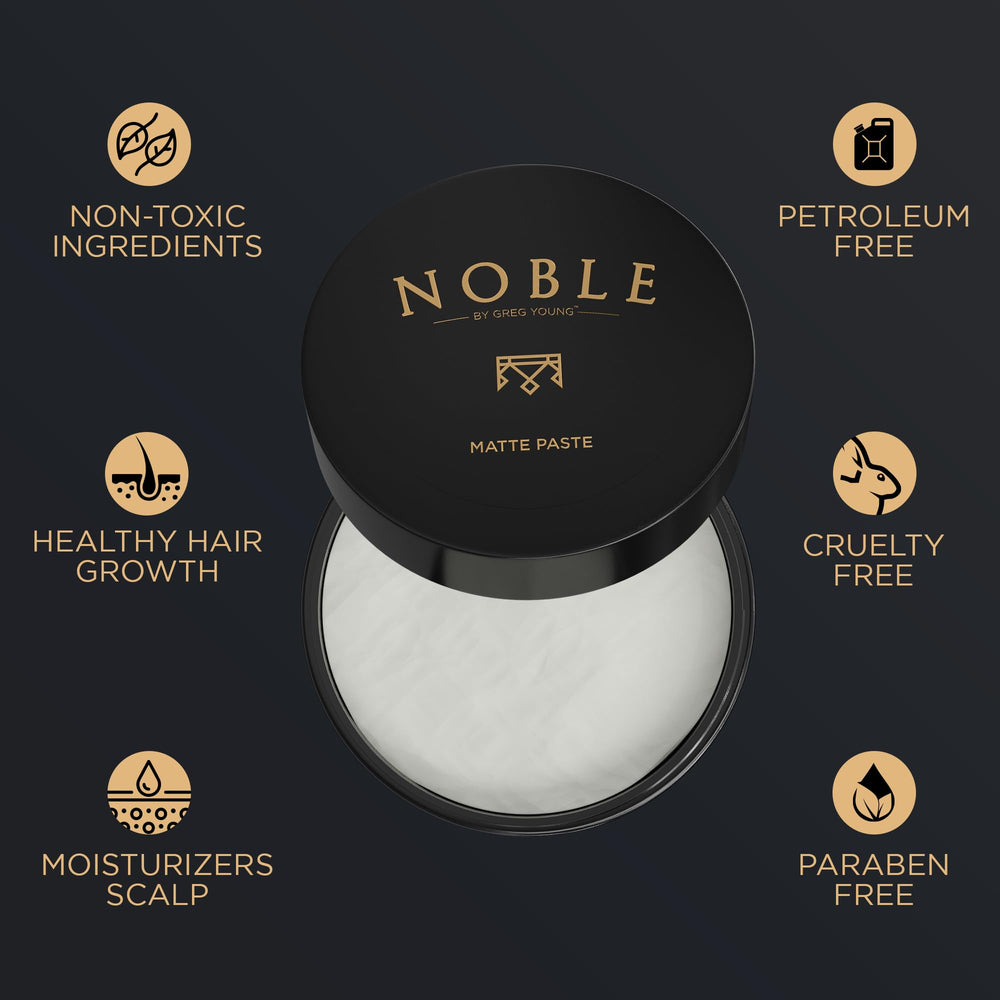 Noble By Greg Young hair texture and volume boost demonstration