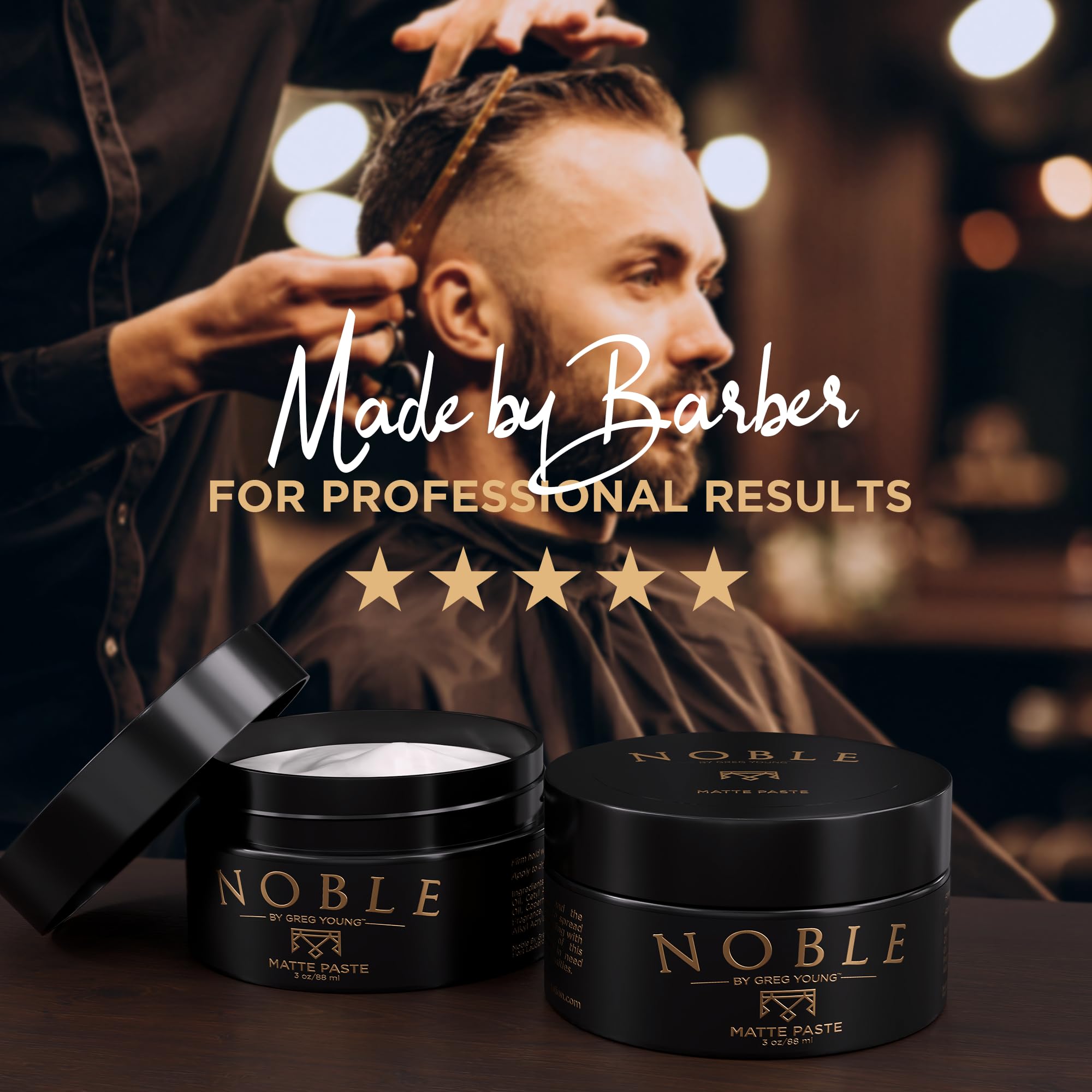 Noble By Greg Young styling under wind and humidity conditions