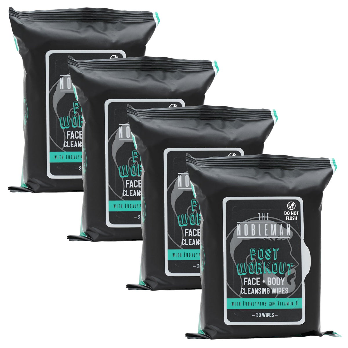 Nobleman four-pack packaging offers easy post-workout refreshment on the go.