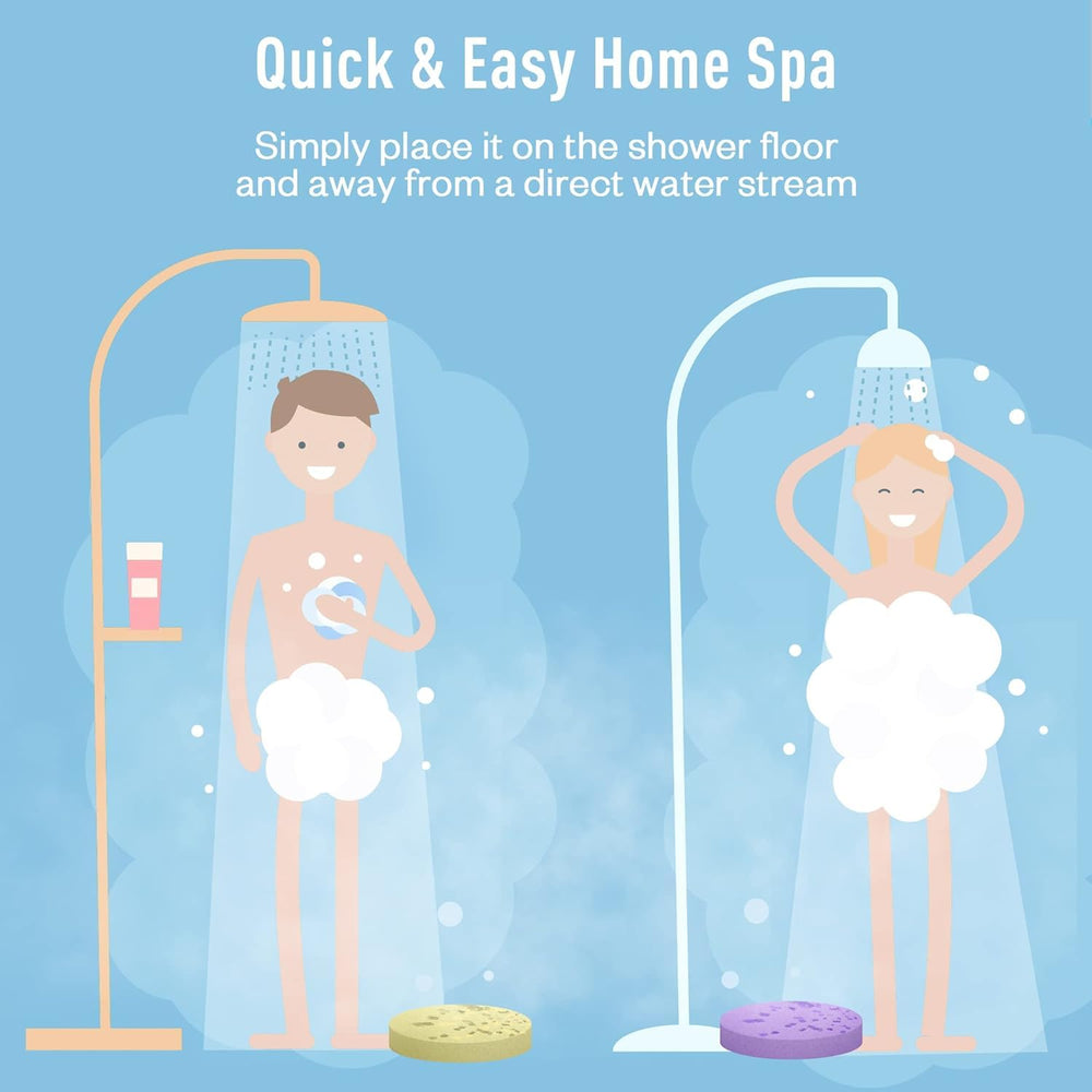 Nododugs rose shower steamer elevates mood with spa-like relaxation