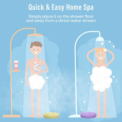 Nododugs rose shower steamer elevates mood with spa-like relaxation