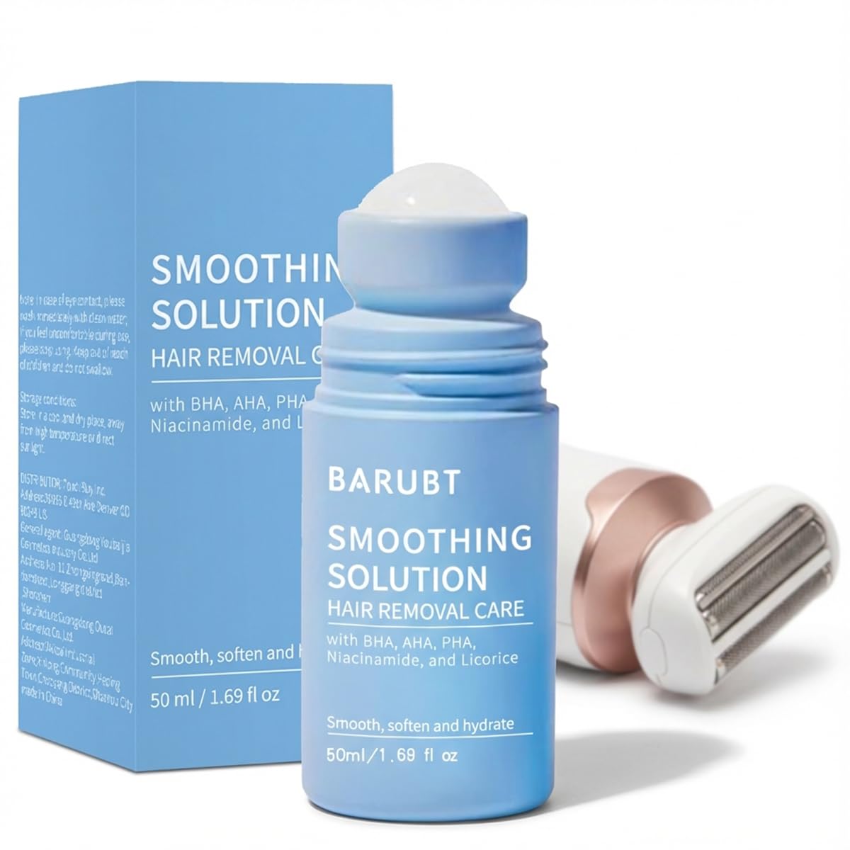 NOEEWUPO ingrown-hair-serum-bottle shows smoothing aftercare with lightweight hydration
