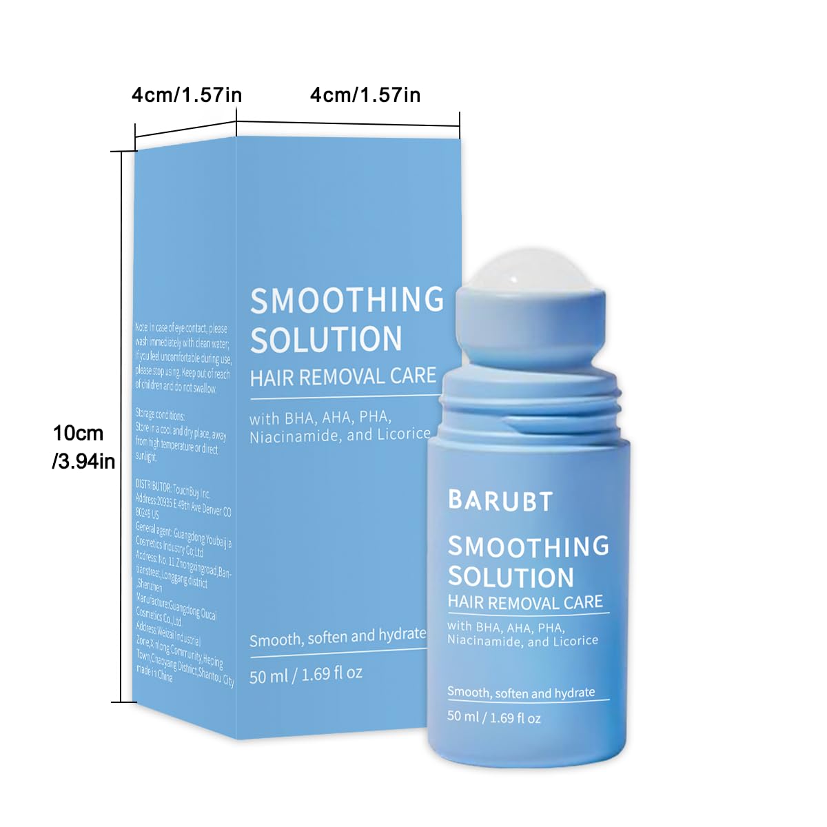 NOEEWUPO multi-area-use montage shows care for underarms, legs, bikini, and arms