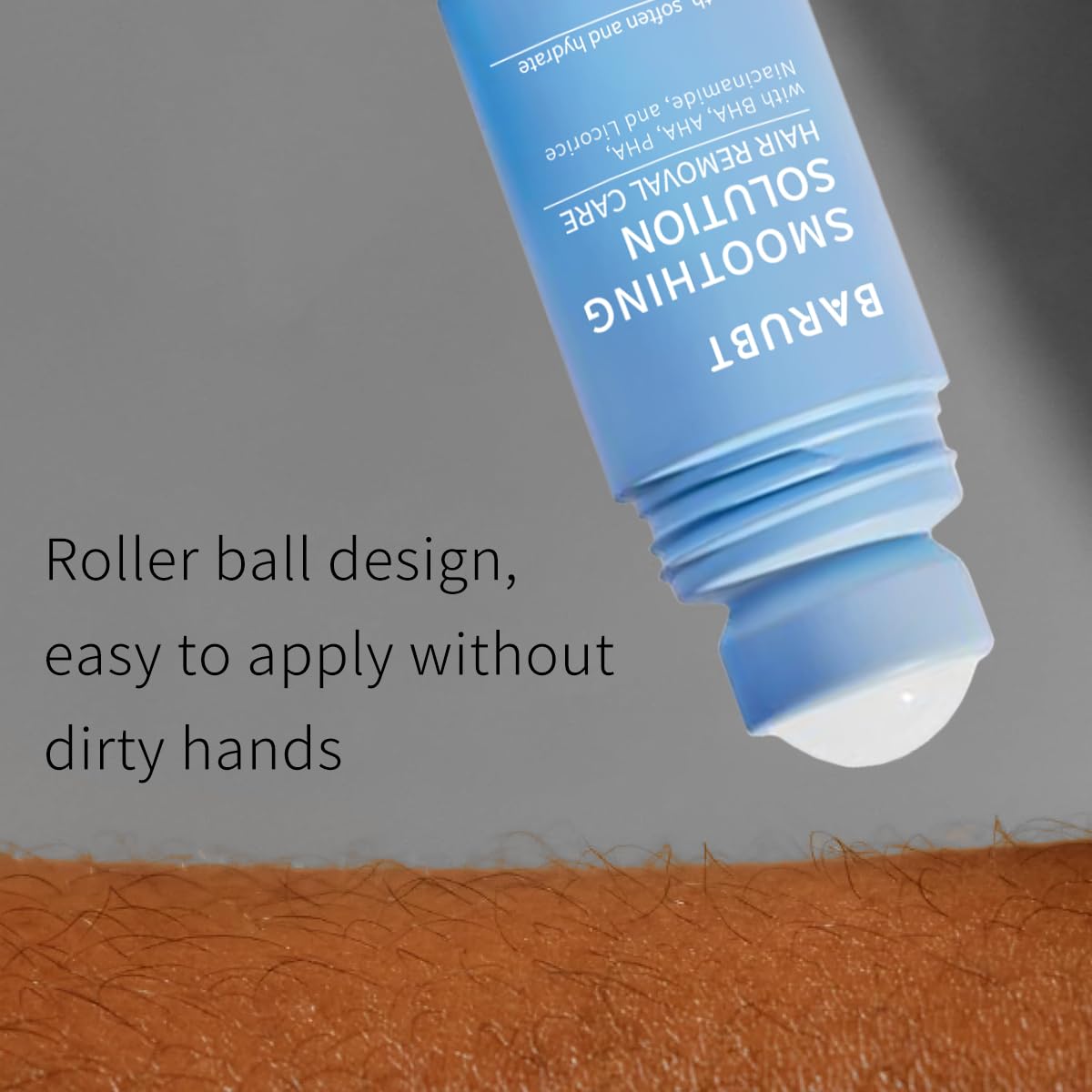 NOEEWUPO silky-skin closeup underarm-leg features visible softness and hydration