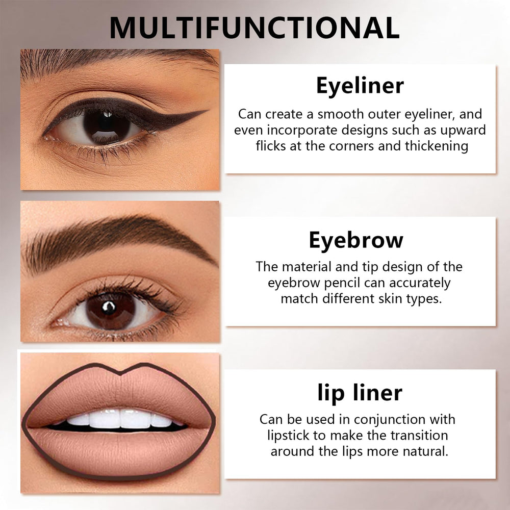 Noerrors coffee brown offers rich, crease-free definition.