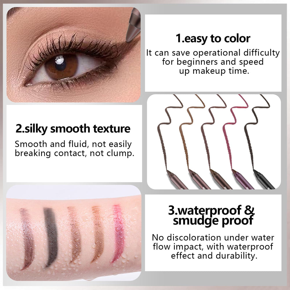 Noerrors metallic brown adds shimmer and depth.