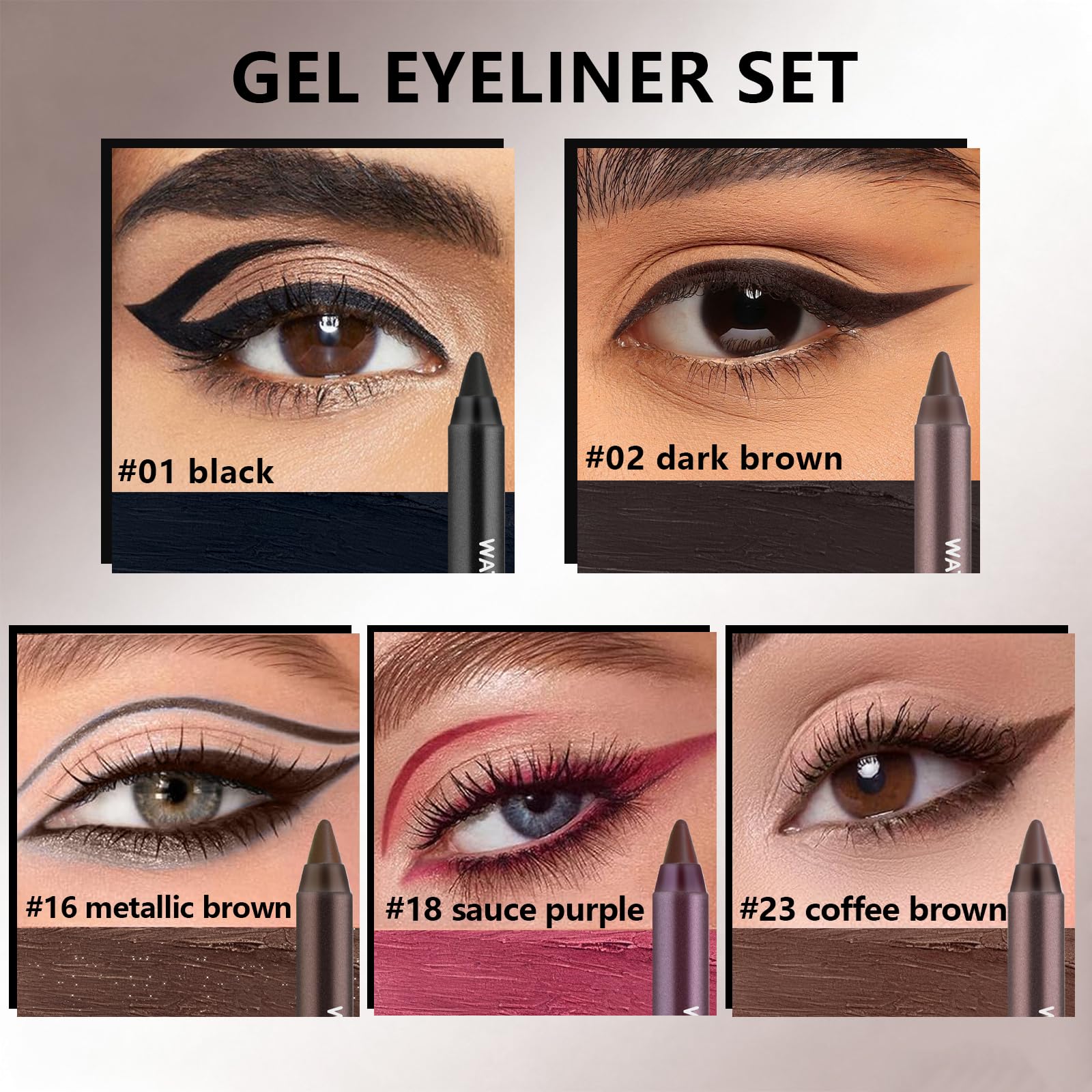 Noerrors plum shade delivers bold color for evening looks.