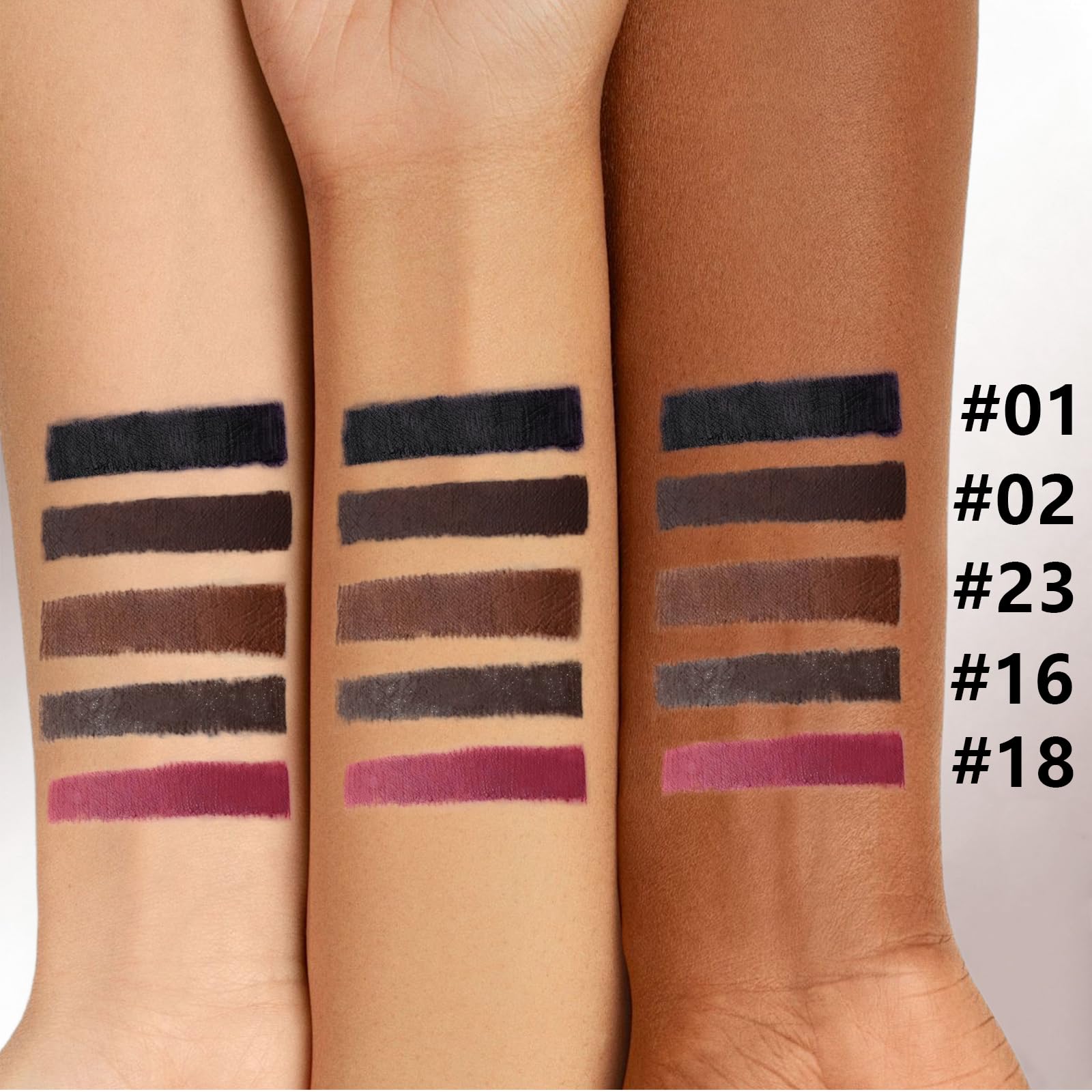 Noerrors tan shade provides soft, natural eye definition.
