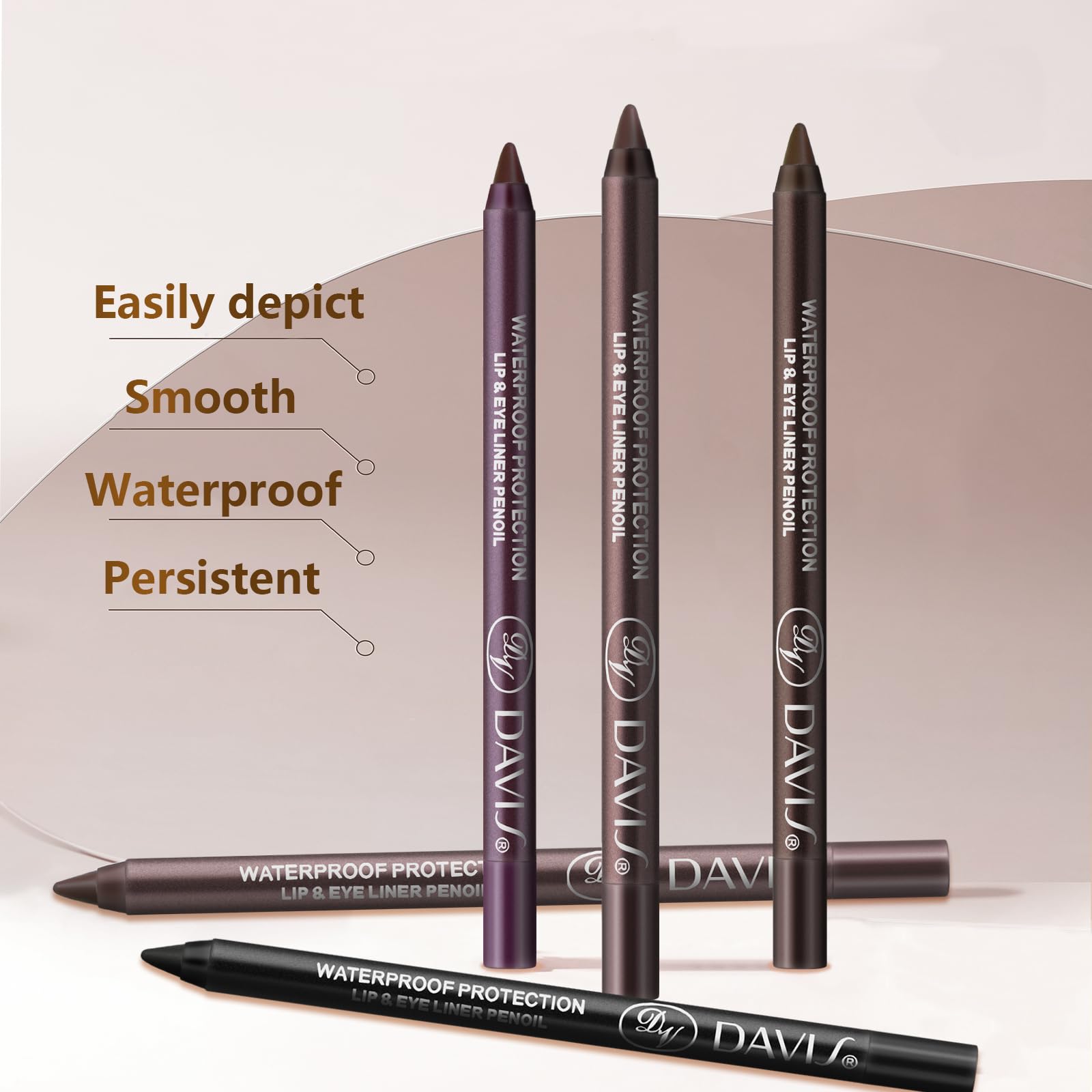 Noerrors waterproof formula resists sweat for all-day wear.