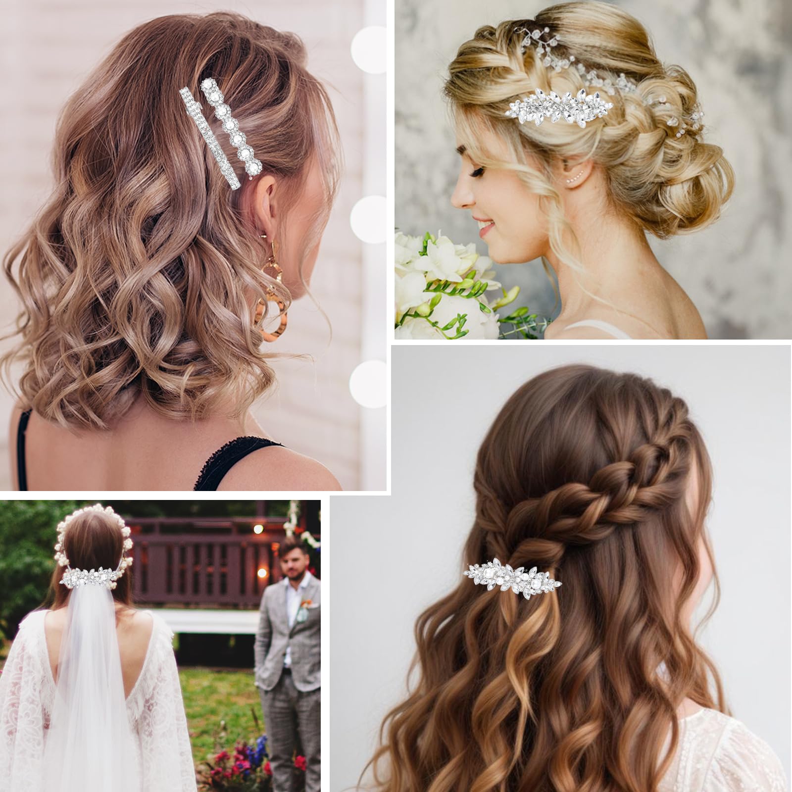 Nogeqi rhinestone pearl hairpin 1 demonstrates durable grip for all hair types