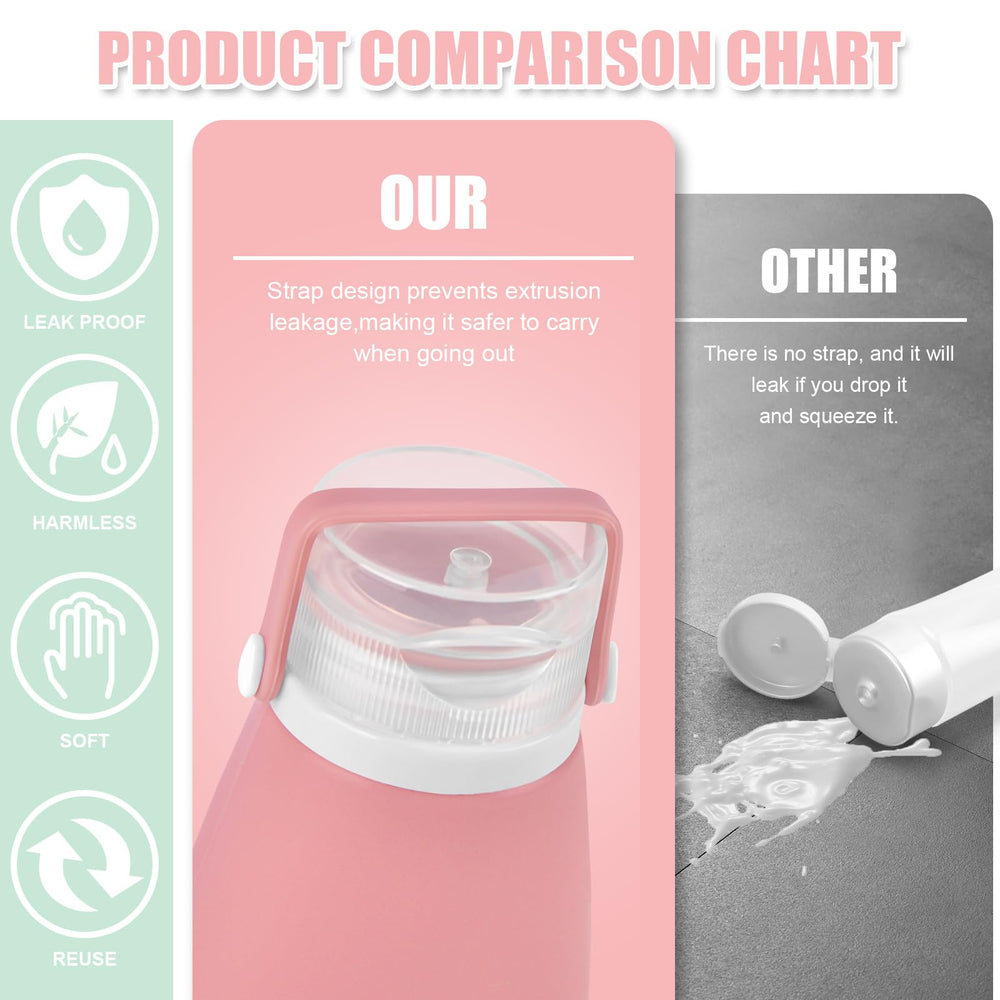 Noideeer spray bottles 40ml and 30ml for on-the-go mists.