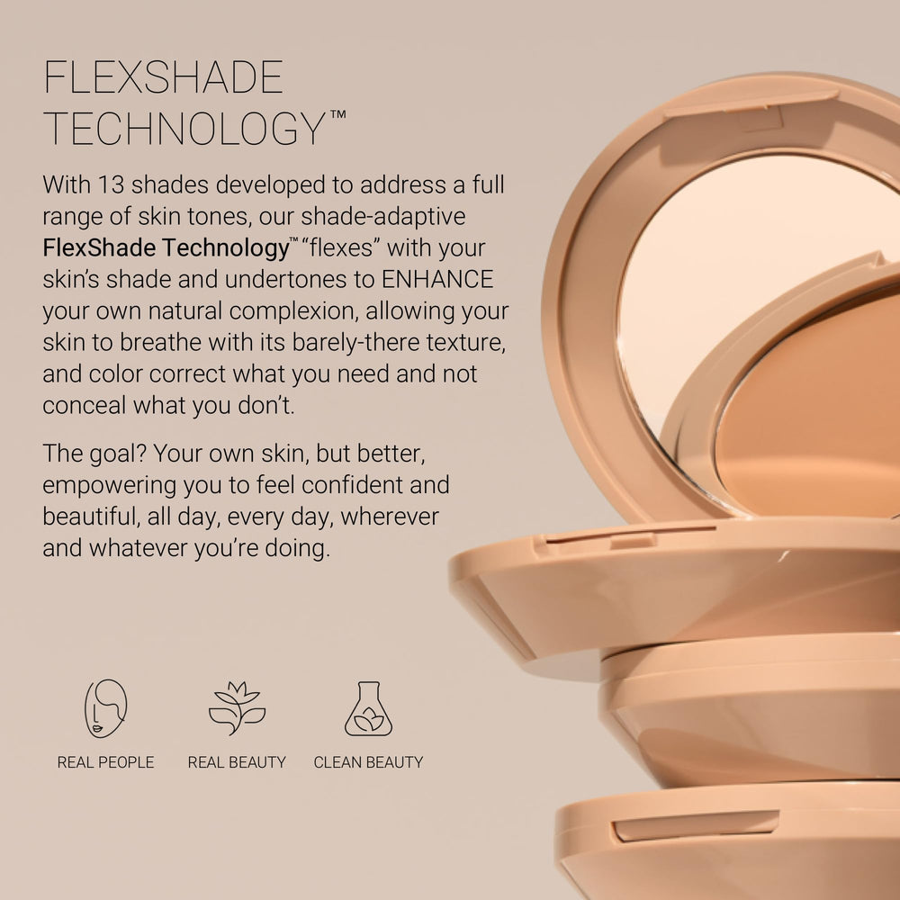 No Makeup Makeup blur finish studio lighting shows soft-focus natural look.