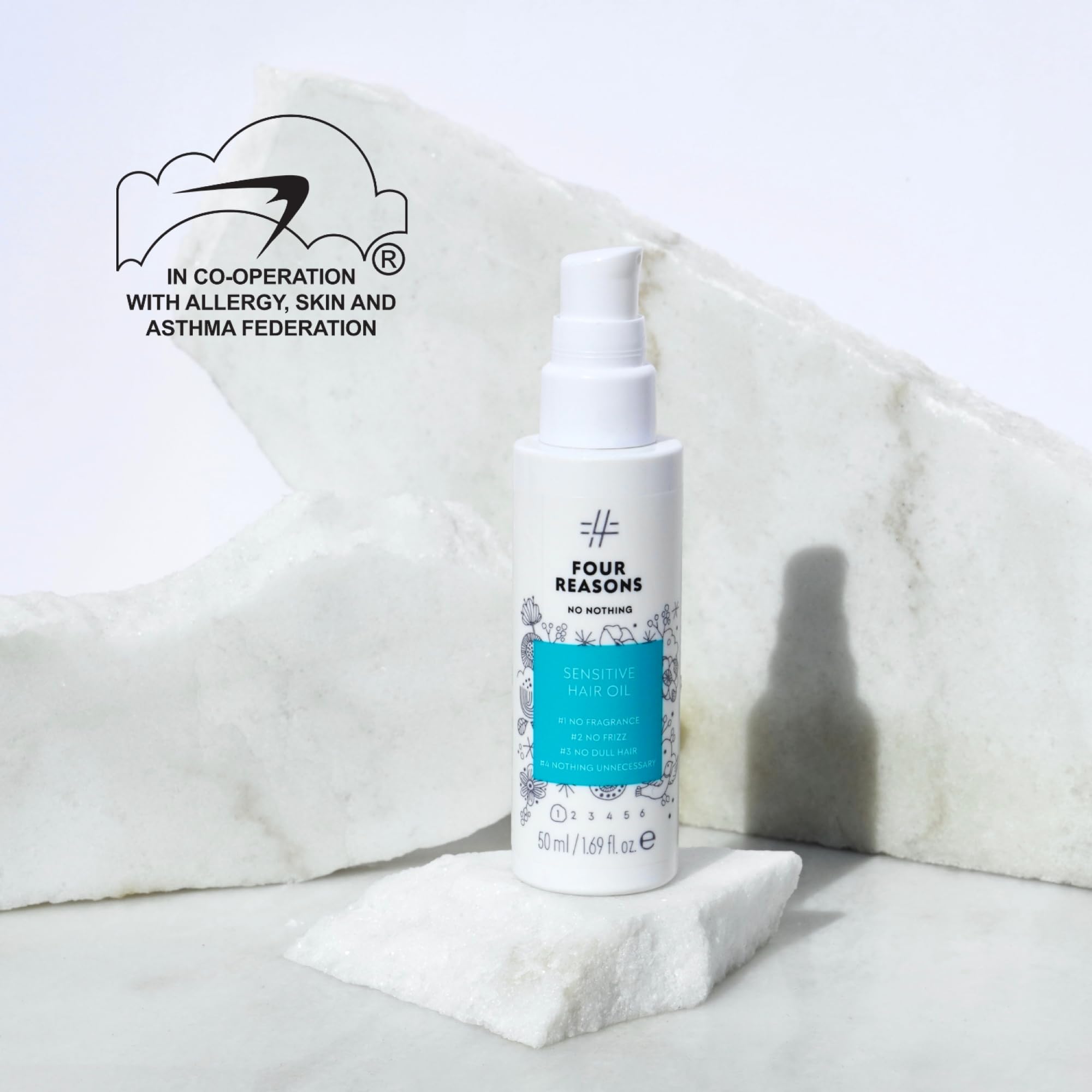 No Nothing vegan cruelty-free symbol highlights an ethical, plant-based formula.