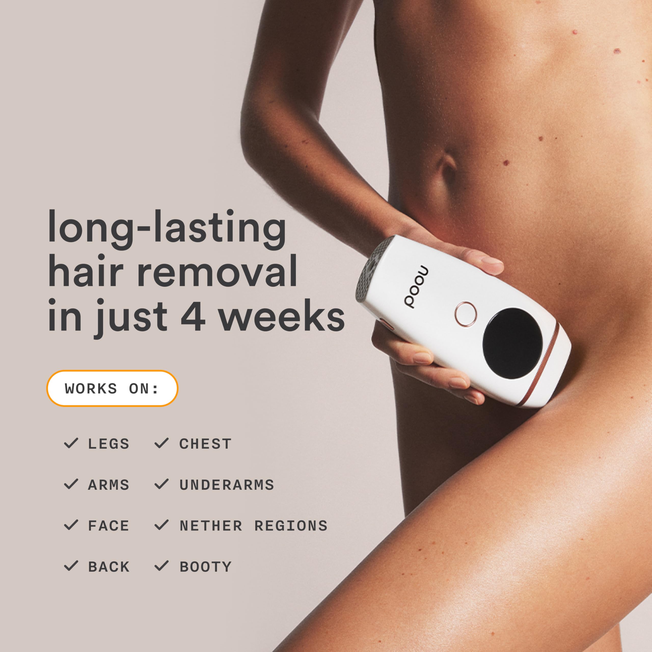 Nood serum after-shave bottle for soothing post-treatment skin