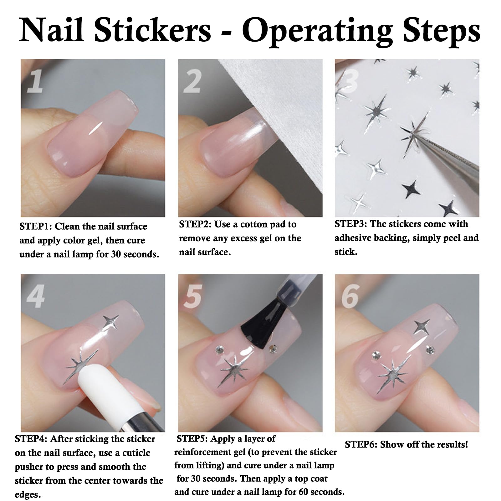 nooepc versatile nail-art set fits all nail colors