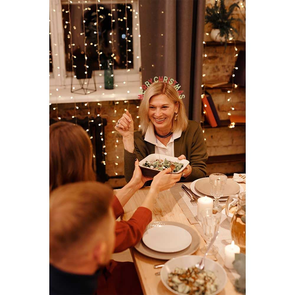 Noonhorse headband lightweight design for all-day holiday celebrations and stays in place.