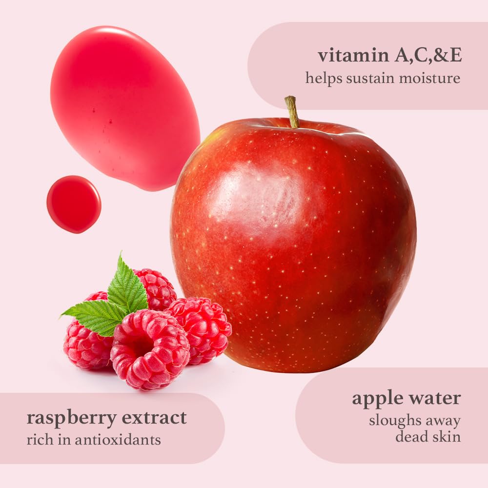 NOONI Apple seed oil ingredient closeup communicates natural nourishment.
