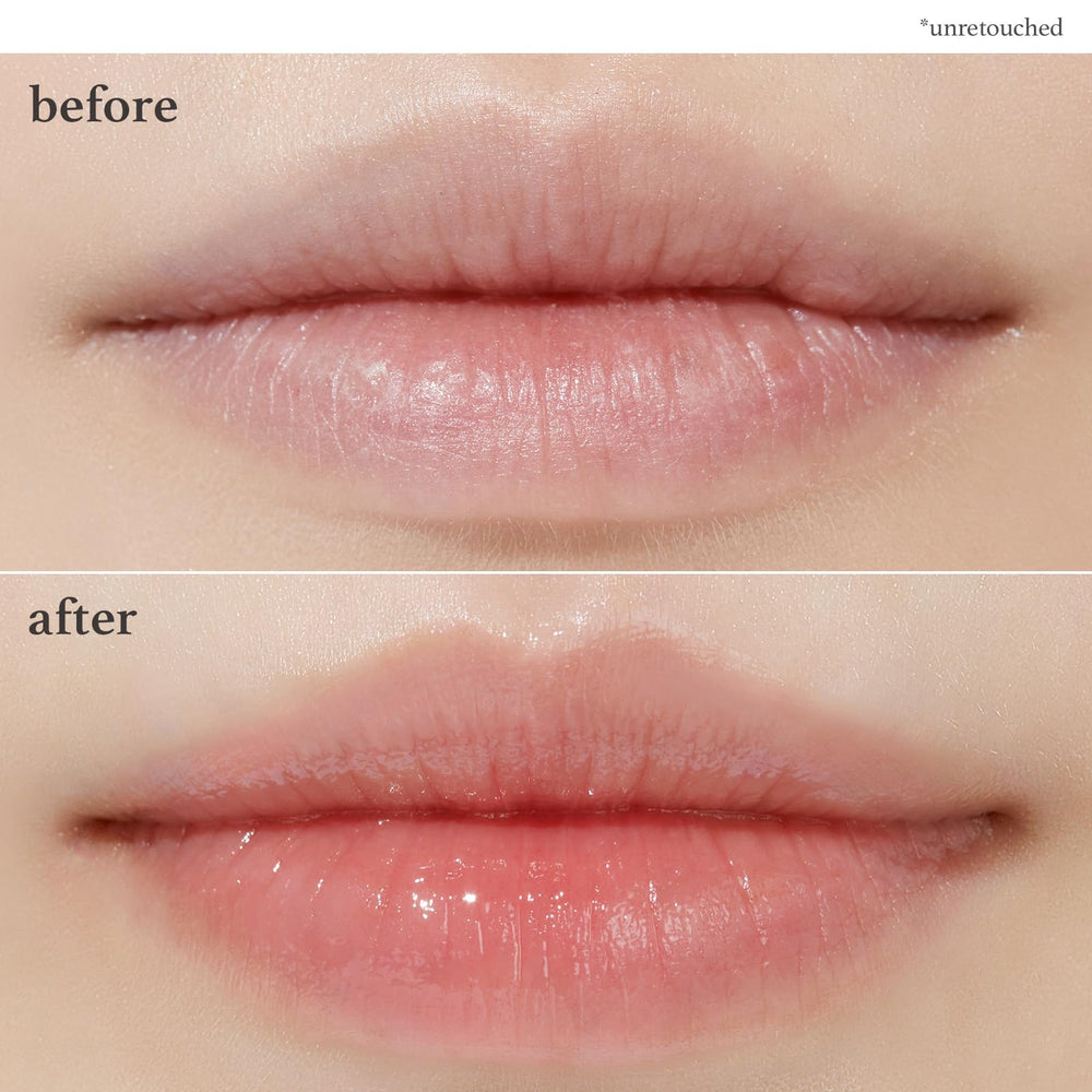 NOONI Appleberry Lip Mask highlights 6% shea butter for deep moisturization.