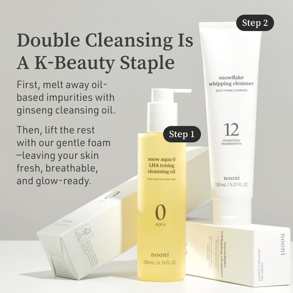 NOONI minimalist branding conveys simple, results-driven skincare.