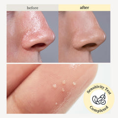 NOONI pore-cleanse detail shows effective makeup removal for full-coverage looks.