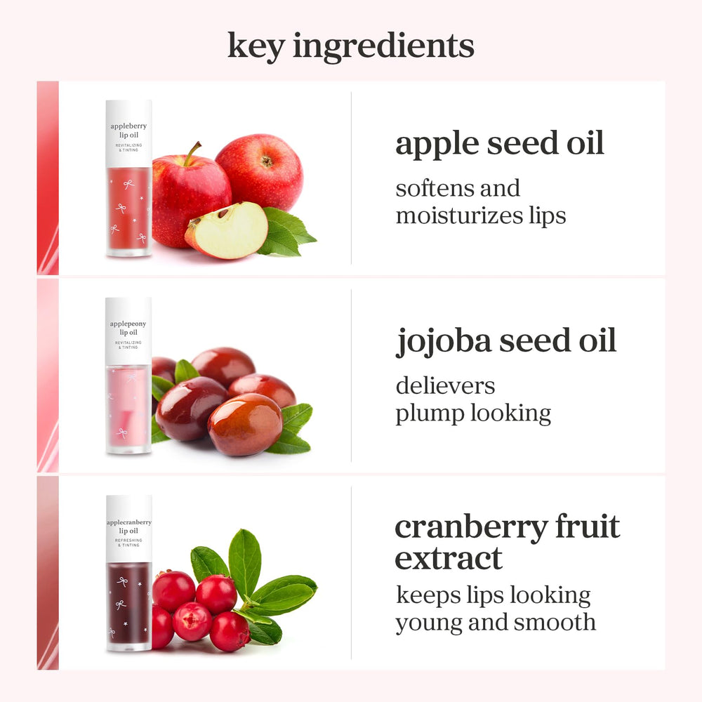 NOONI travel friendly lip oil bottle ready for on the go