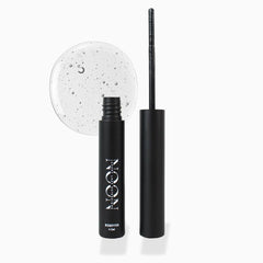 Noonlash Gentle Lash Remover bottle shown for gentle lash bond dissolving with nourishing oils.