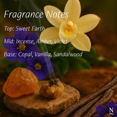 Nopalera Dulce de Cuerpo top-notes image highlighting sweet earth opening