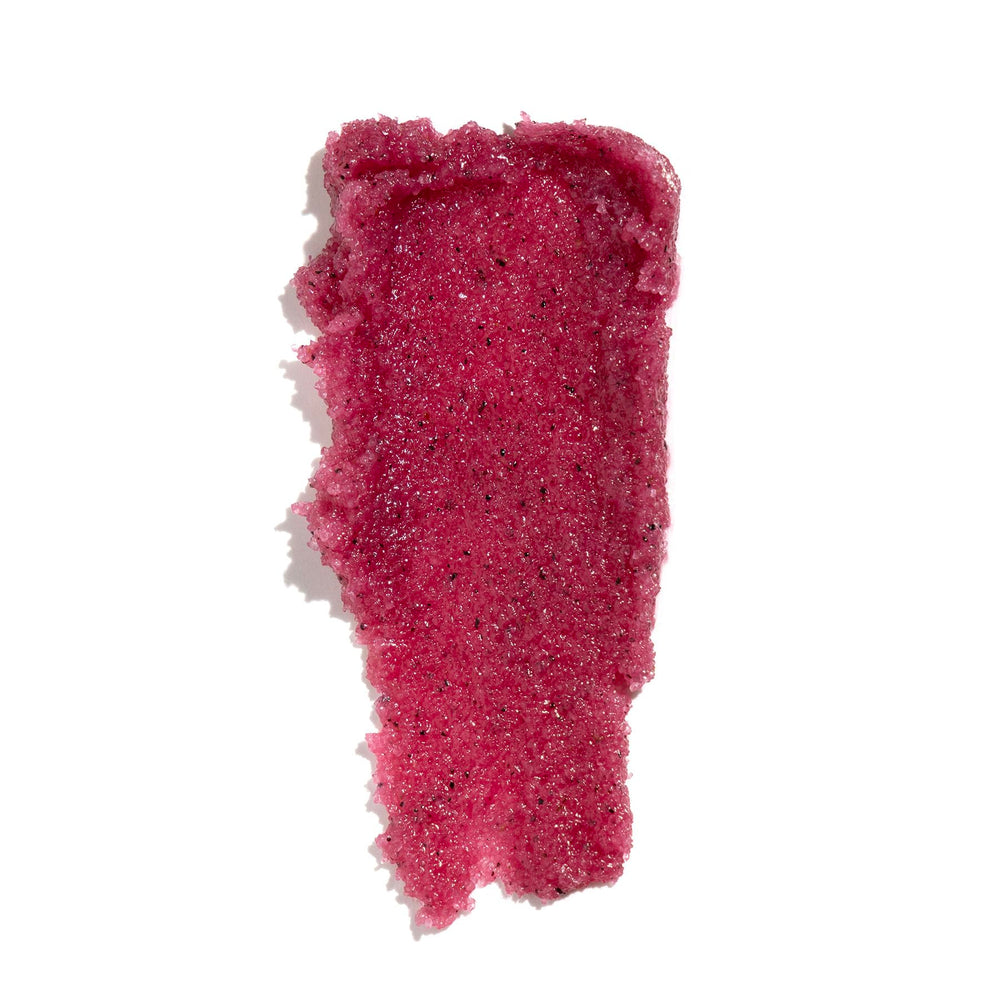 Nopalera Hibiscus Exfoliant packaging communicates vegan and cruelty-free ingredients