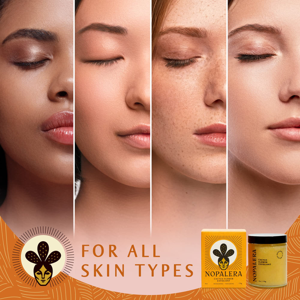 Nopalera Mandarina in-shower massage scene suggests a refreshing, spa-like cleansing ritual.