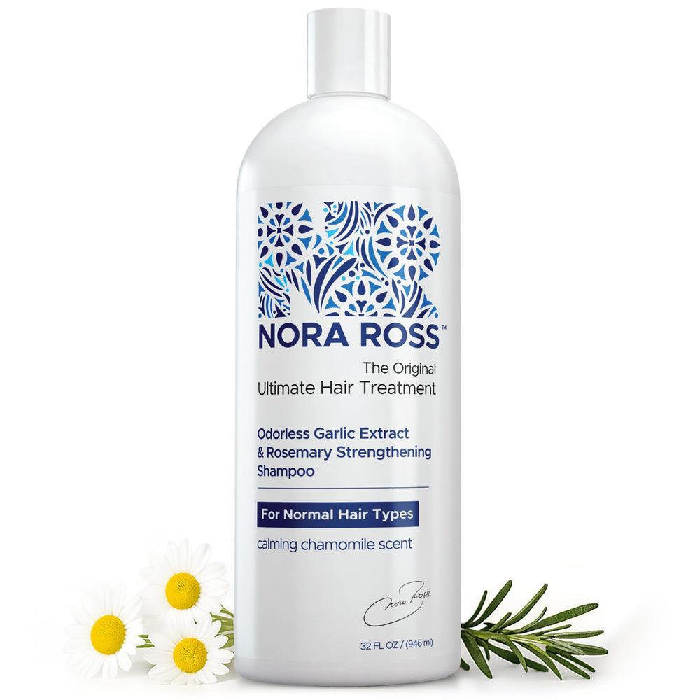 Nora Ross 32oz bottle side view emphasizes bulk-size purchase