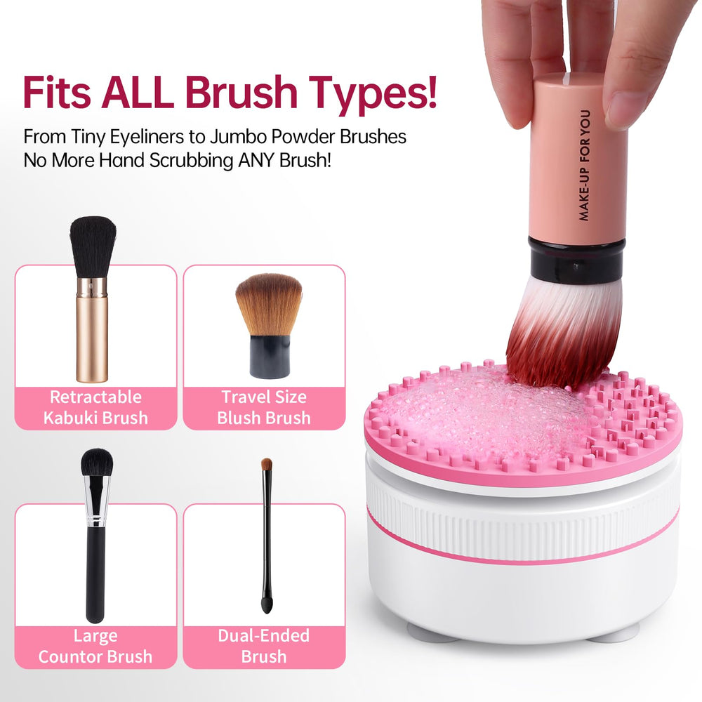 Norate makeup brush cleaner supports skin health and routine with clean brushes.