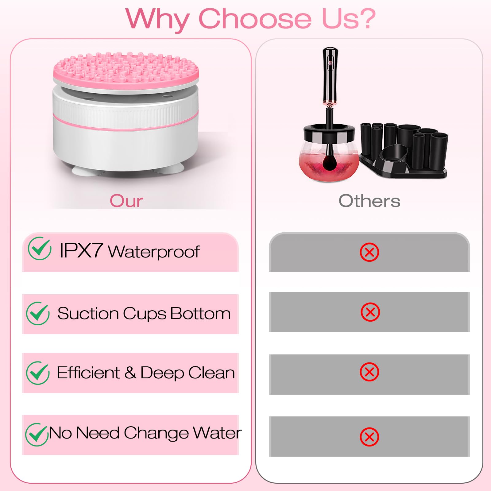 Norate makeup brush cleaner stocking stuffer gift idea for makeup lovers.