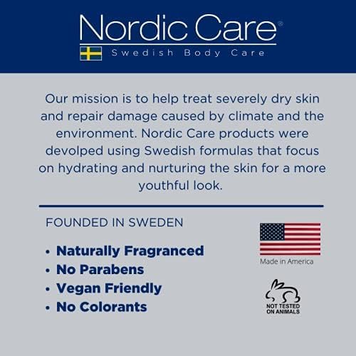 Nordic Care Foot Care Cream with eucalyptus oil offers refreshing scent.