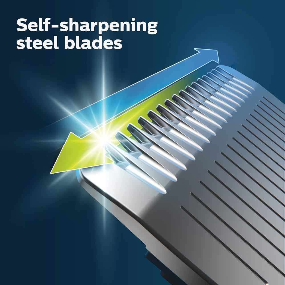 Norelco Multigroom 9000 body shaver for efficient manscaping with skin protection.