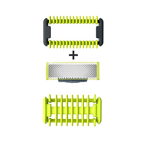 Norelco OneBlade face grooming with guard emphasizes gentle protection