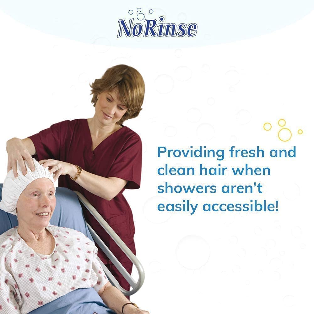 No-Rinse gorra hipoalergénica sin látex para uso diario seguro.