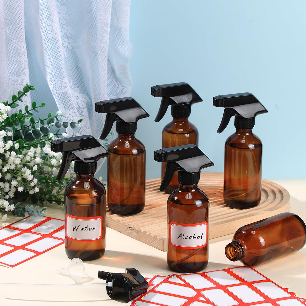 Norme 8 oz brown bottle ready for travel and storage