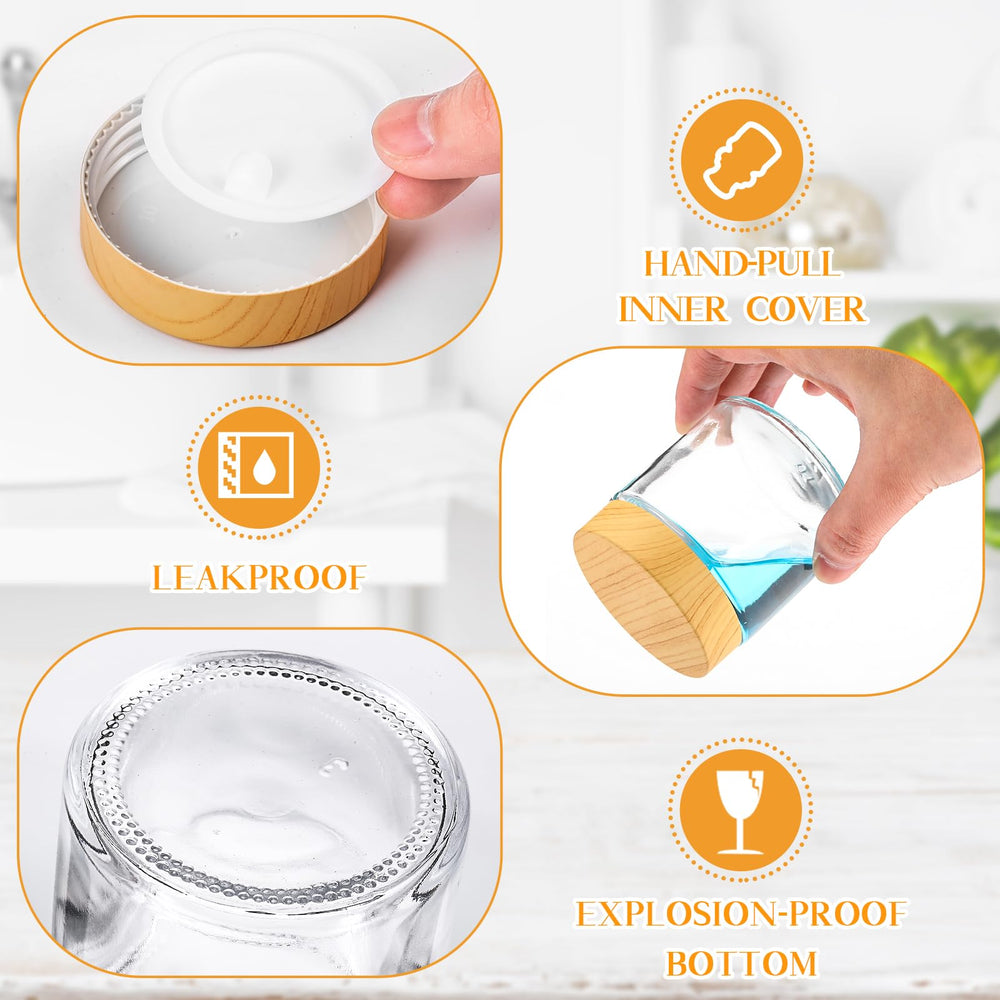 Norme compact 4oz travel jar, easy to pack for on-the-go kits.