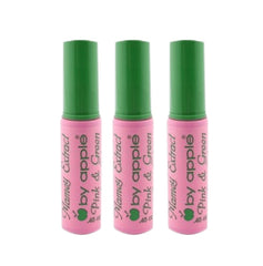 Northern Crown Cosmetics Apple Super Lash Mascara in pink-green packaging for defined, voluminous lashes