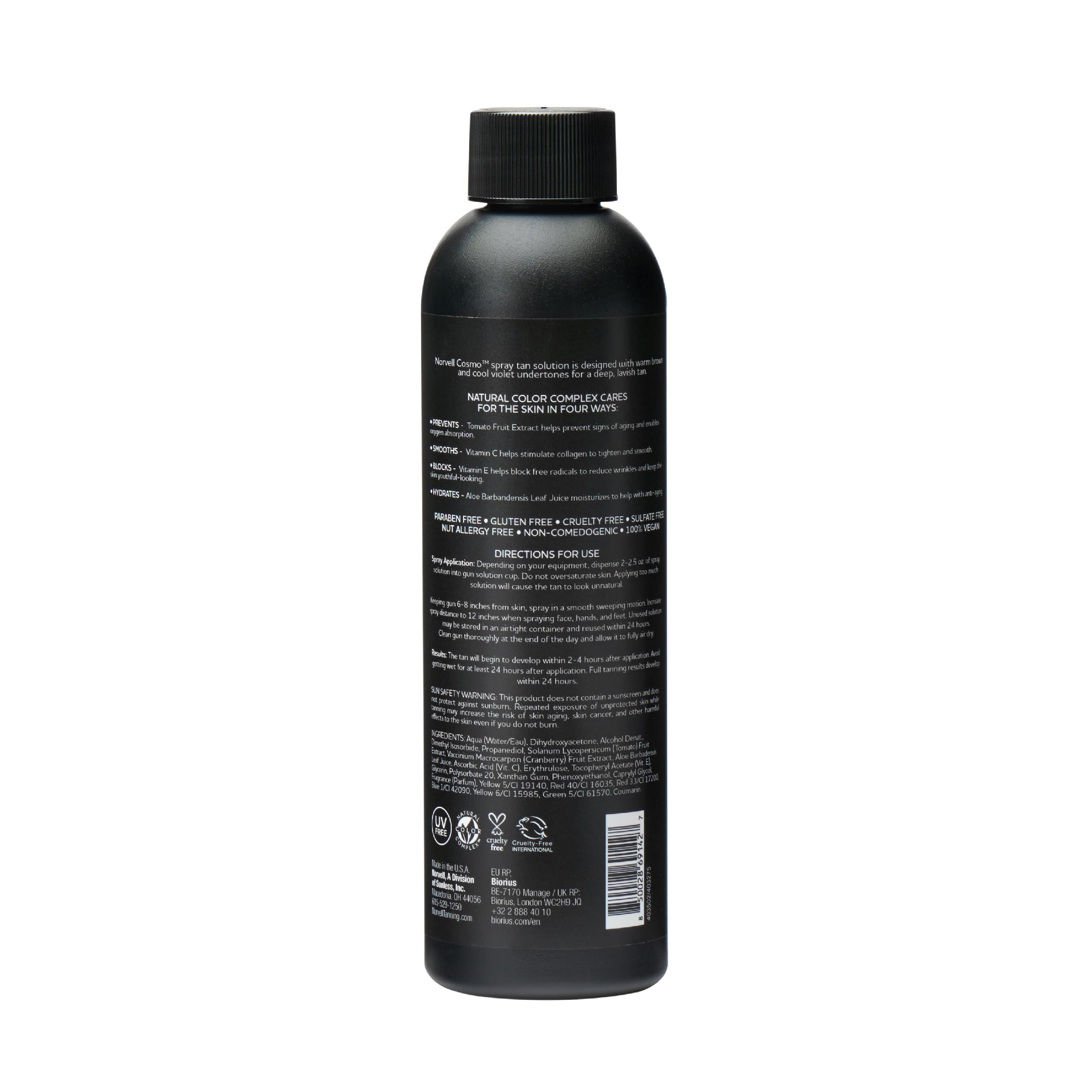 Norvell Cosmo expiration date label reminding freshness and best results