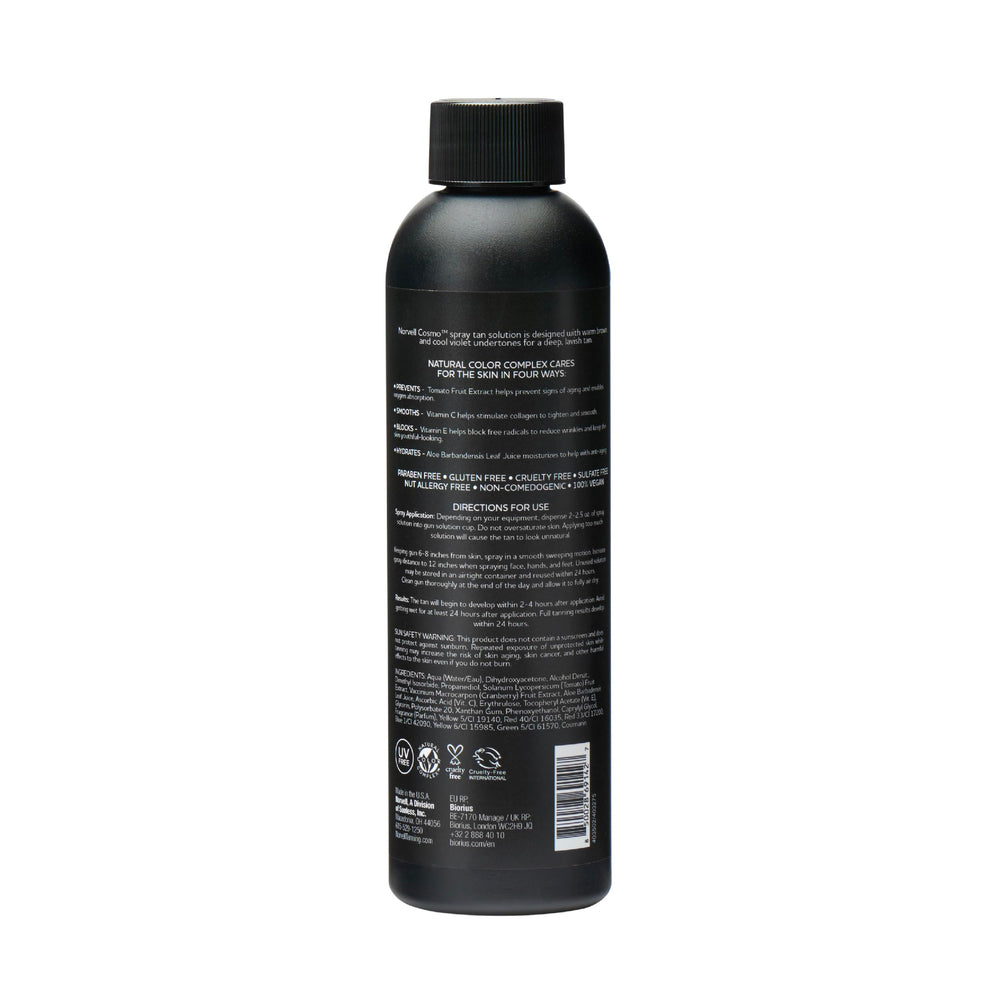Norvell Cosmo expiration date label reminding freshness and best results