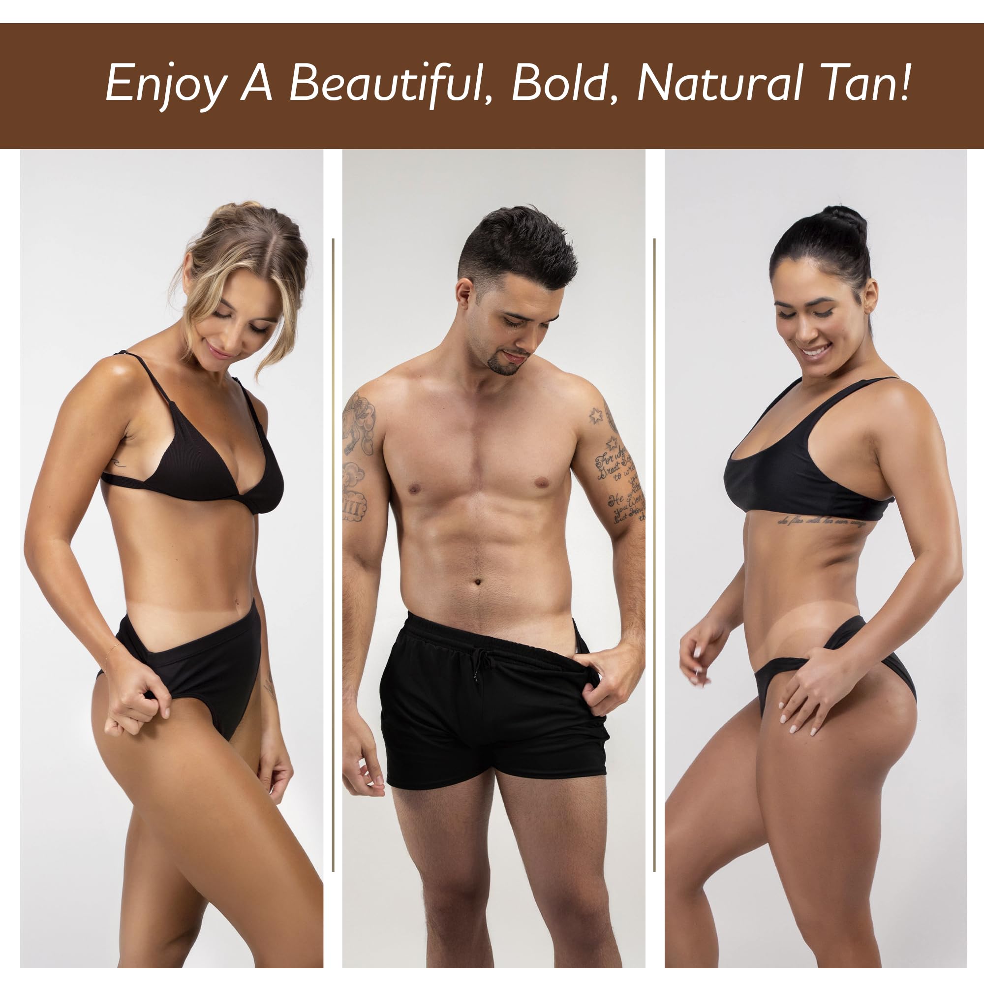 Norvell Tuscan Rapid Self-Tanning Mousse bronzer detail with instant color guidance.