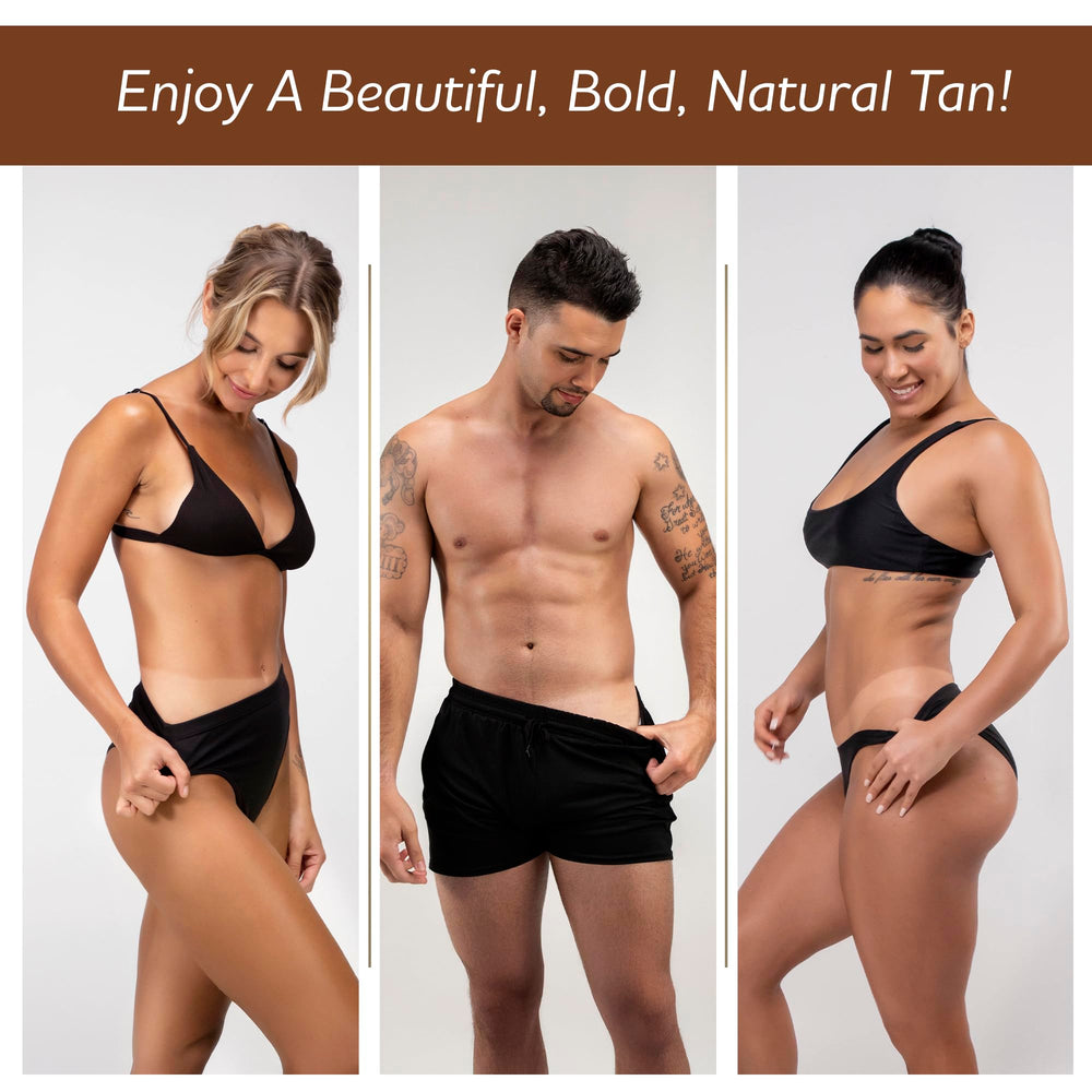 Norvell Tuscan Rapid Self-Tanning Mousse bronzer detail with instant color guidance.