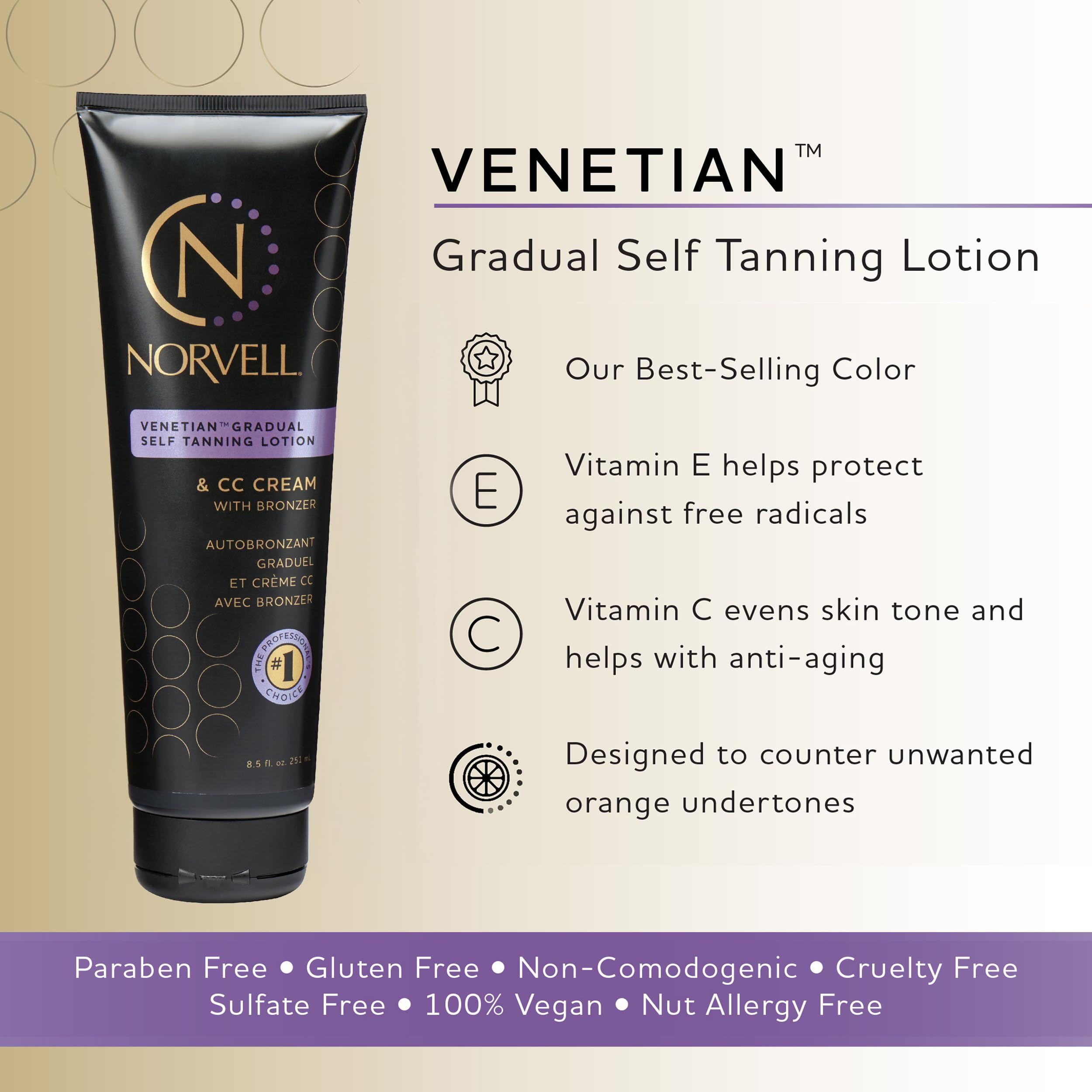 Norvell Venetian applicator mitt for easy, even application