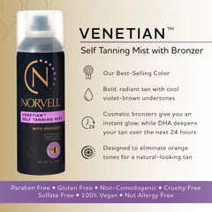 Norvell Venetian Mist bronzer provides instant glow for a sun-kissed look