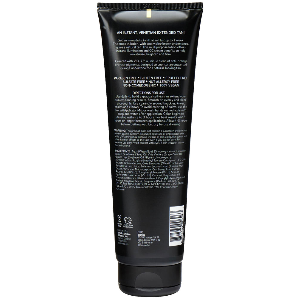 Norvell Venetian new-packaging design highlights premium self-tanner experience