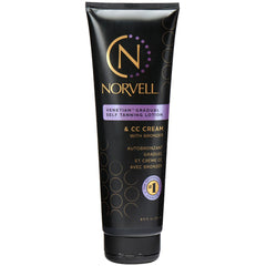 Norvell Venetian self-tanner bottle delivers gradual color for a natural glow