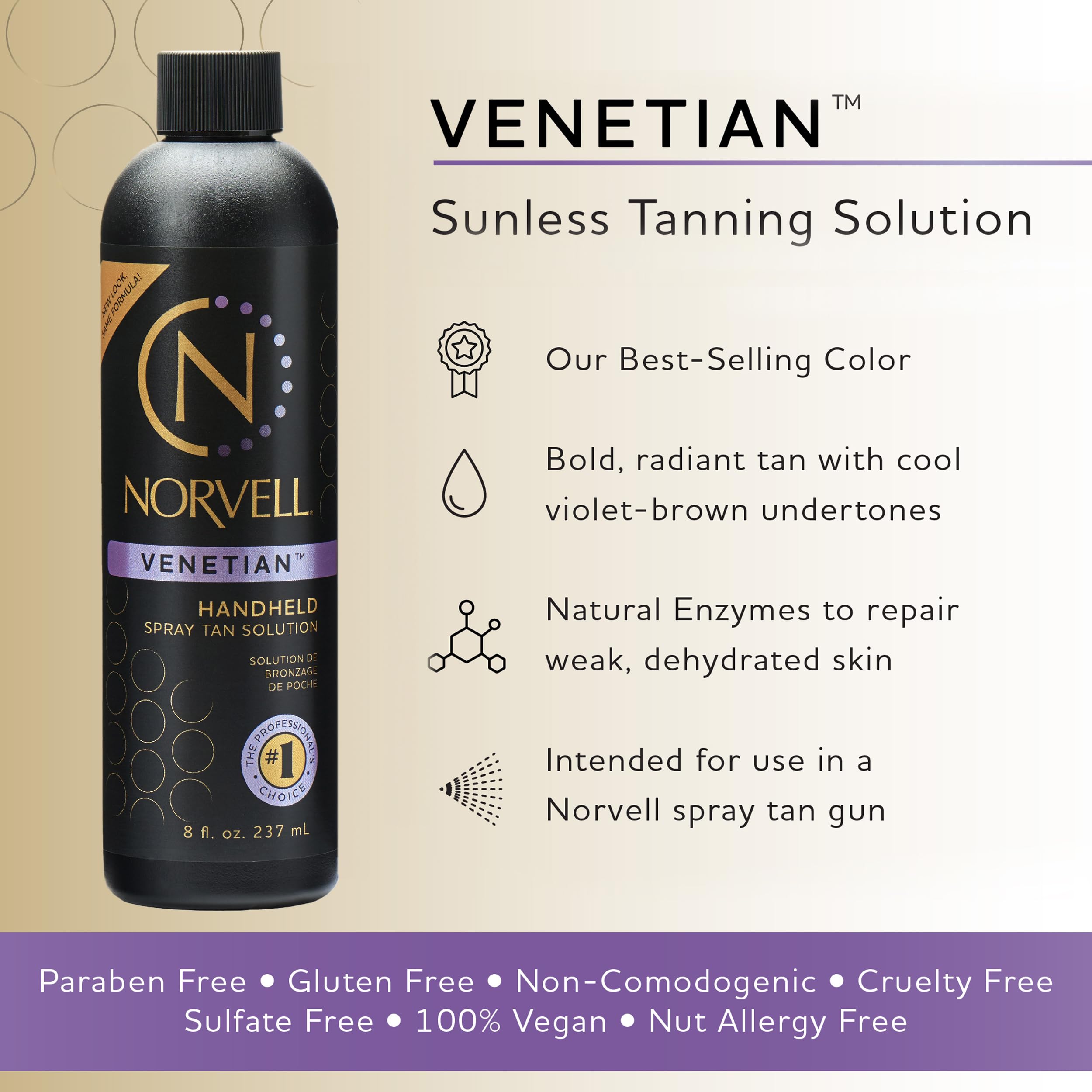 Norvell Venetian spray application spray gun demonstrates professional application for even coverage.