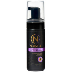 Norvell Venetian self-tanner mousse bottle packaging highlights premium branding for at-home tanning.