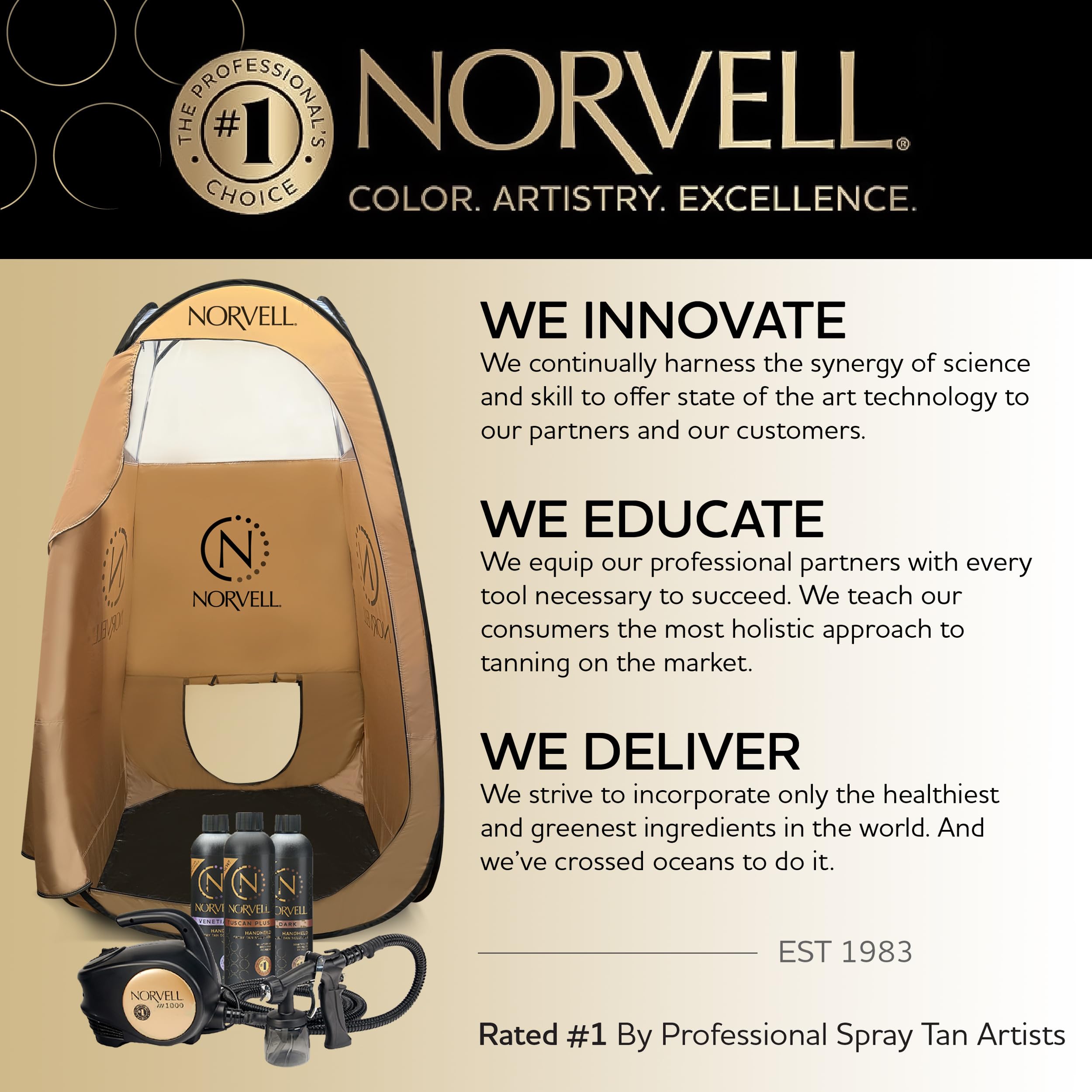 Norvell XL tent carrying bag enables easy transport and quick setup.
